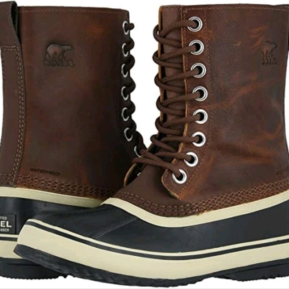 Sorel Women's 1964 Premium Leather Winter Snow Boots